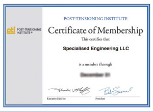 Specialised Engineering LLC Sultanate of Oman | Certificates